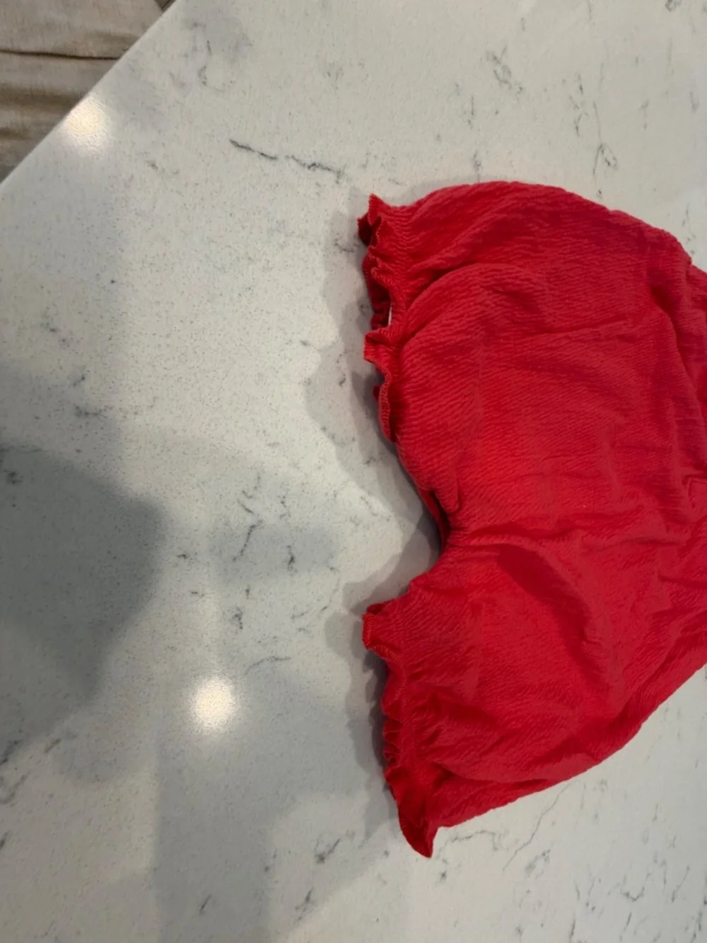 Carter’s Red Smocked Baby Romper